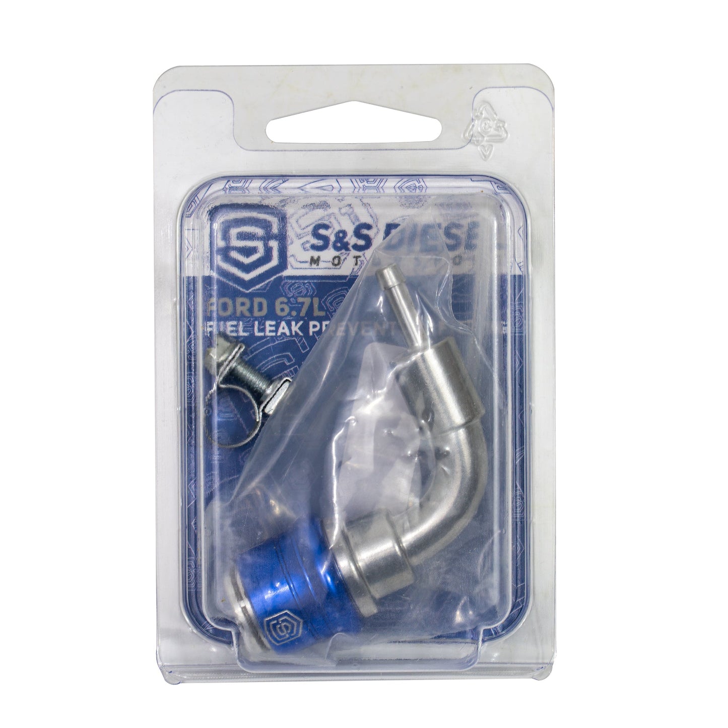 S&S Diesel 6.7F17-LPF Ford 6.7L Fuel Leak Prevention Fitting (2017-2026)