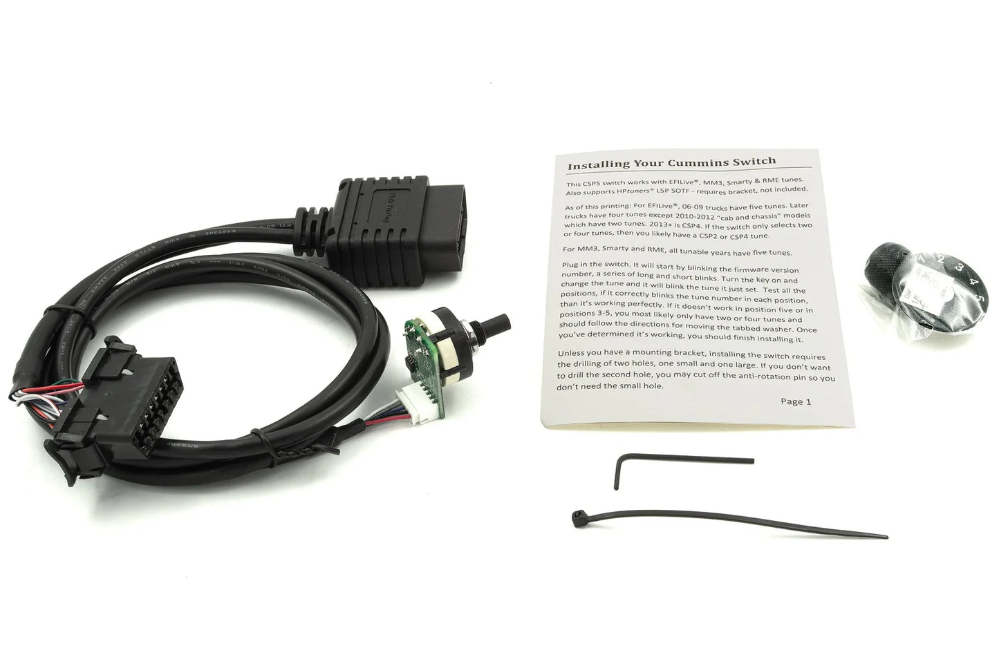 Fish Tuning CSP5 SOTF OBD2 Switch (2006-2021 Dodge Cummins 5.9/6.7)