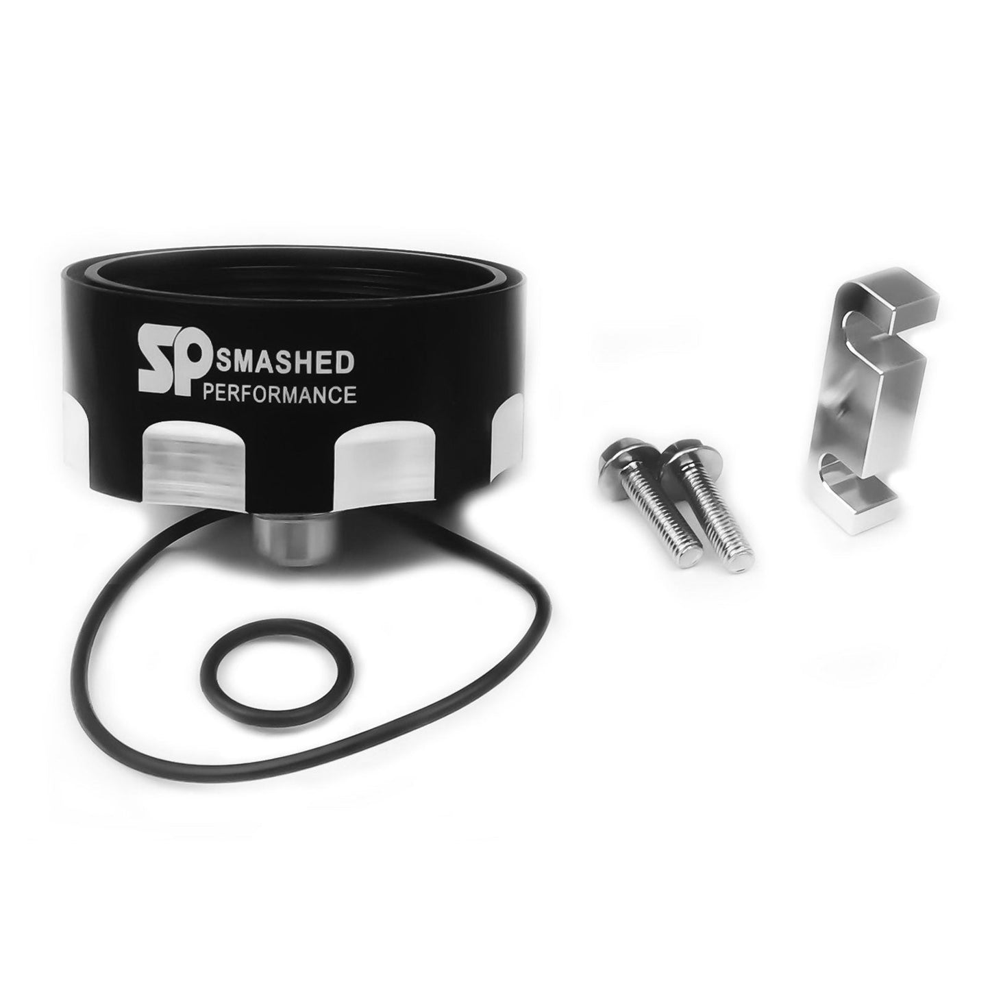 Smashed Performance 23001 CAT Fuel Filter Adapter (Chevy/GM Duramax 2001-2016 6.6L)