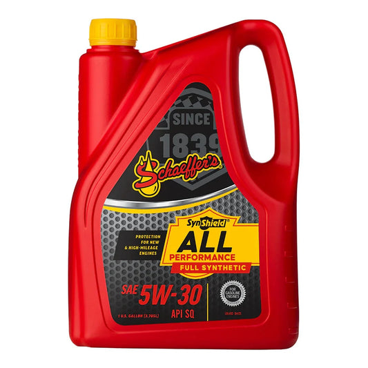 Schaeffer's 6530-006-1 All-Performance Full Synthetic Gasoline Engine Oil 5W-30 Oil (Gallon)