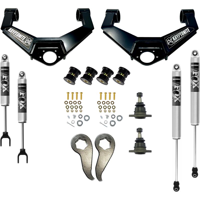 Kryptonite KR20STAGE3FOX Stage 3 Leveling Kit With Fox Shocks