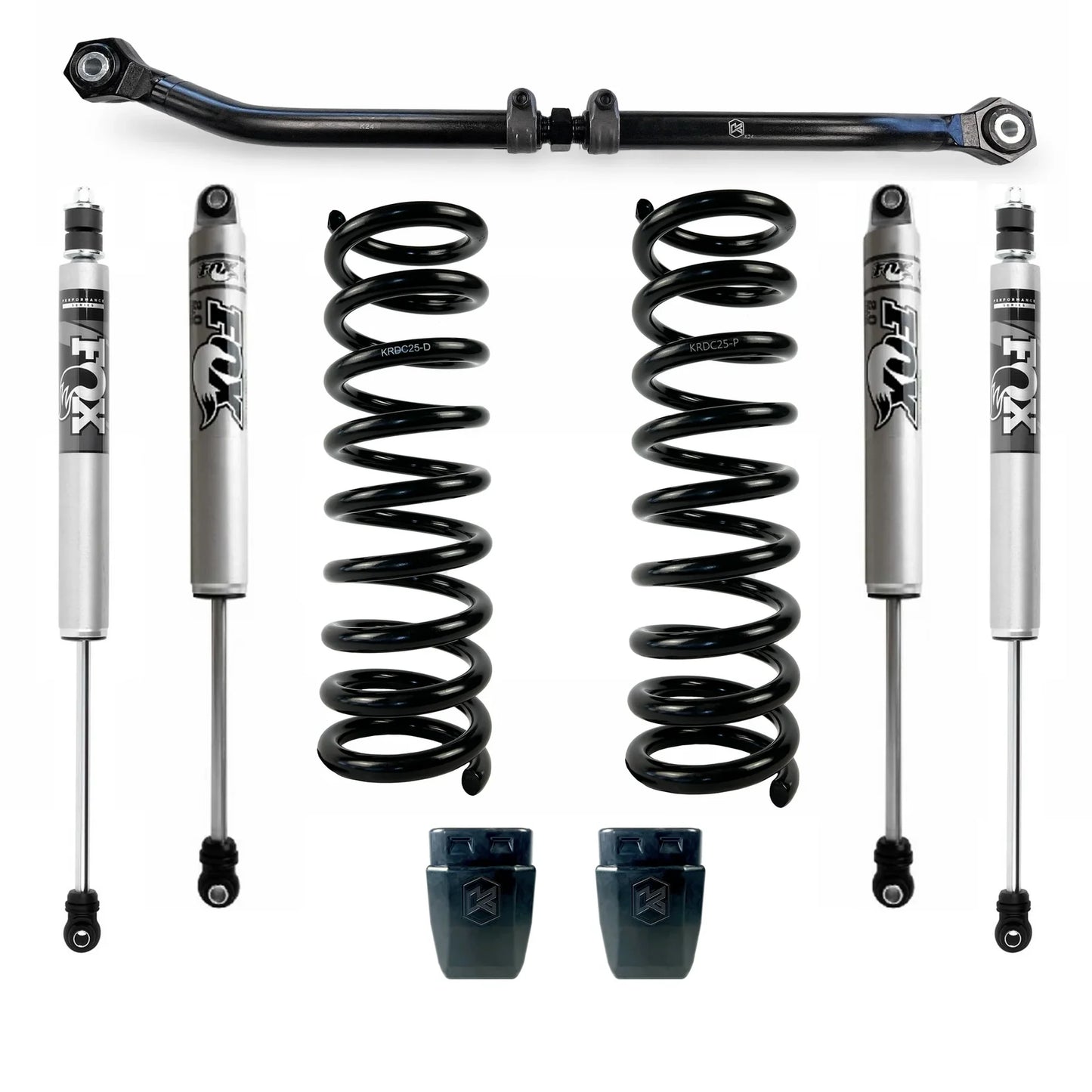 Kryptonite KRDD13STAGE2FOX Stage 2 Leveling Kit With Fox Shocks
