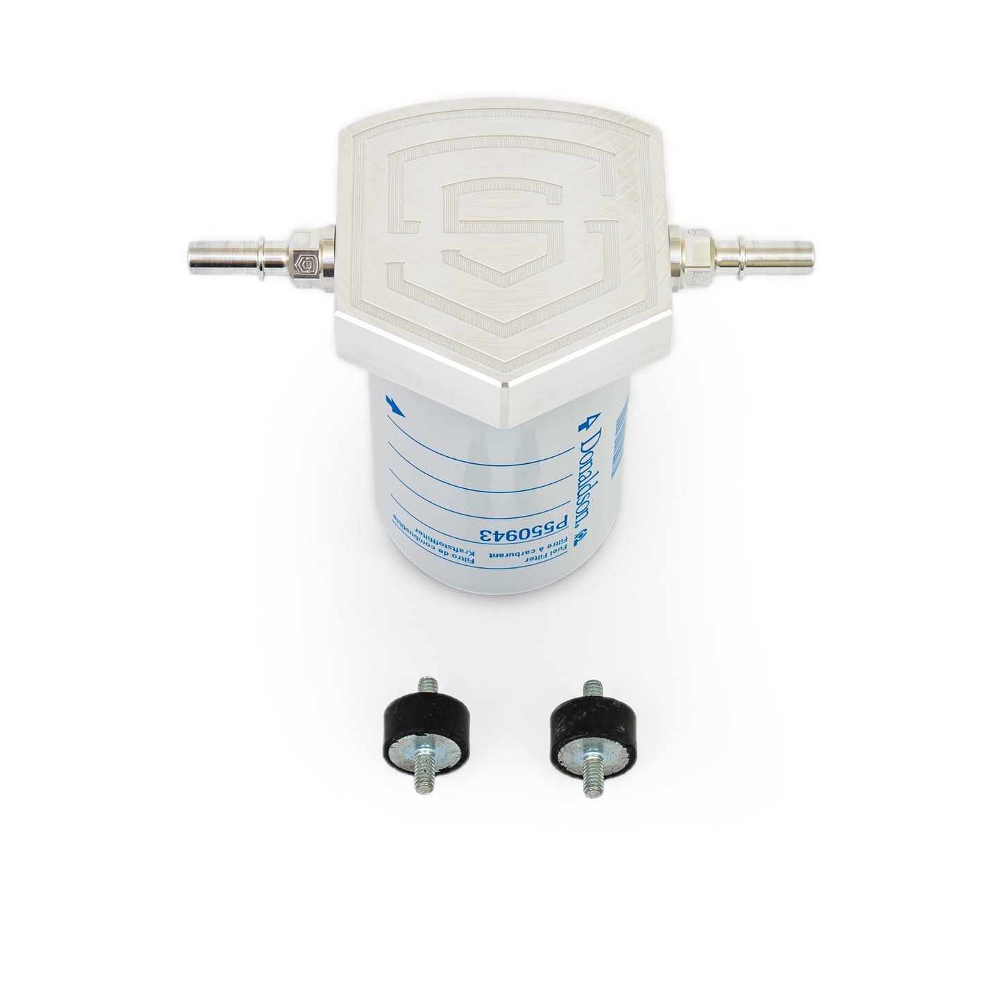 S&S Diesel Gen2.1 6.7L Power Stroke CP4 Disaster Prevention Kit Billet Filter Head Upgrade with Filter