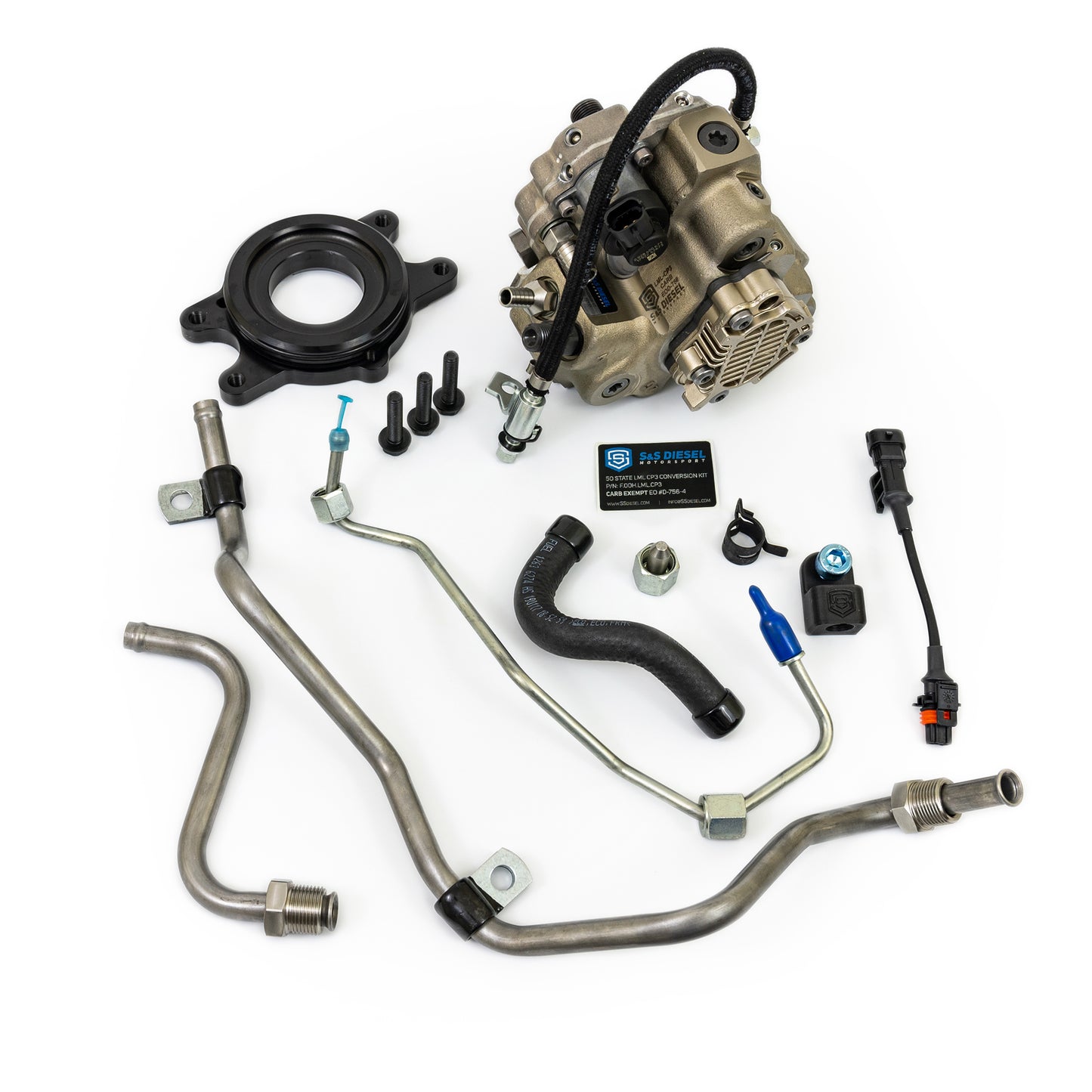 S&S Diesel 50 State LML CP3 conversion kit w/pump - CARB exempt - No Tuning Req'd